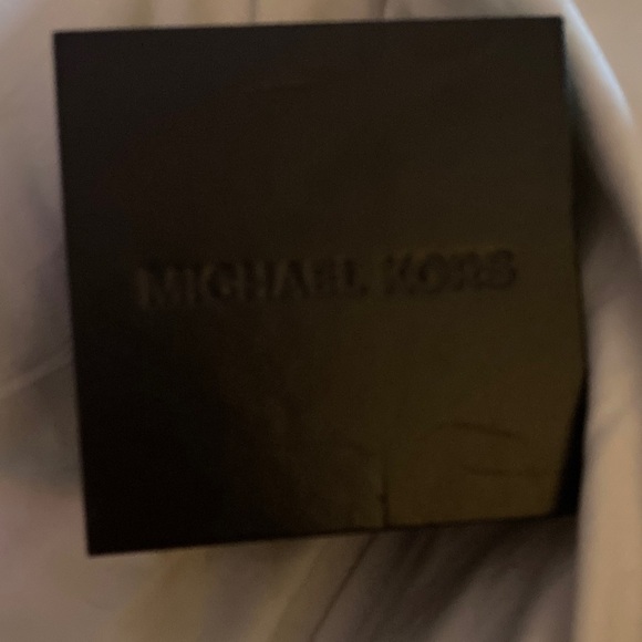 Michael Kors Bronze Tortoise Crystal and Gold Watch - Picture 3 of 6